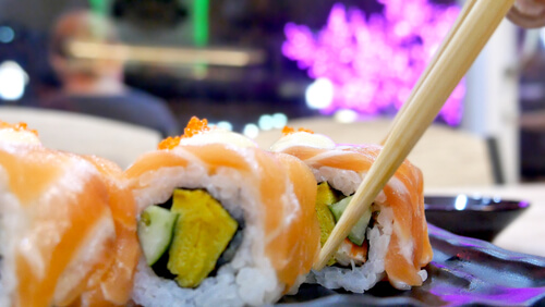 Sushi zum Frühstück – Japan