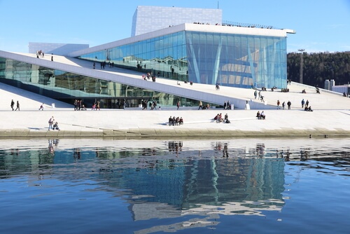 Das Opernhaus von Oslo