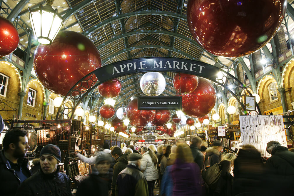 Weihnachtsshopping in London